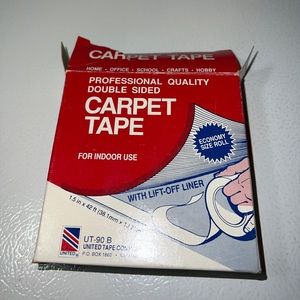 Indoor Double sided Carpet Tape 1.5 Width UT-90 B United tape company